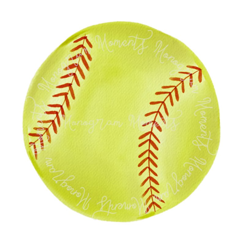 Watercolor Baseball PNG Softball Clipart for Digital Etsy