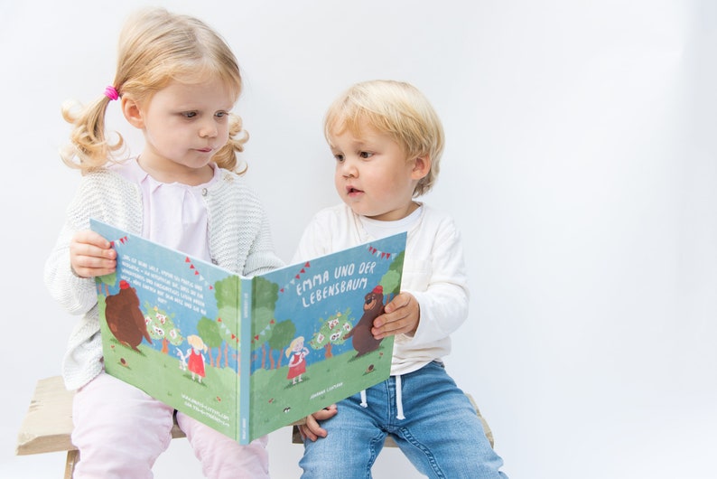 Personalisiertes Premium-Kinderbuch gebunden BESTSELLER inkl. Baumpflanzung Bild 2