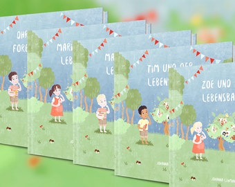 Personalized children's book and children's poster (A4)