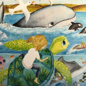 Personalisiertes, nachhaltiges Kinderbuch Meeresabenteuer Bild 8