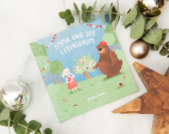 Libro per bambini premium personalizzato - copertina rigida - BESTSELLER - inclusa la piantagione di alberi