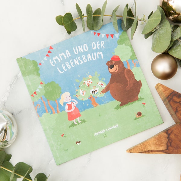 Personalisiertes Premium-Kinderbuch - gebunden - BESTSELLER - inkl. Baumpflanzung