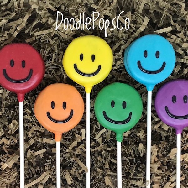 Smiley Face Cookies Etsy