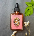 Rosehip Oil 100% Organic, Cold Pressed, Pure 15ml. Glass pipette bottle product logo
