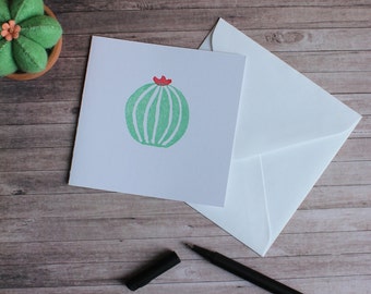 Cactus Card | Birthday Card | Greetings Card | Thank you Card | Plant Lover Card
