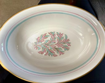 Juego de porcelana fina vintage Franciscan Rossmore de 52 piezas.