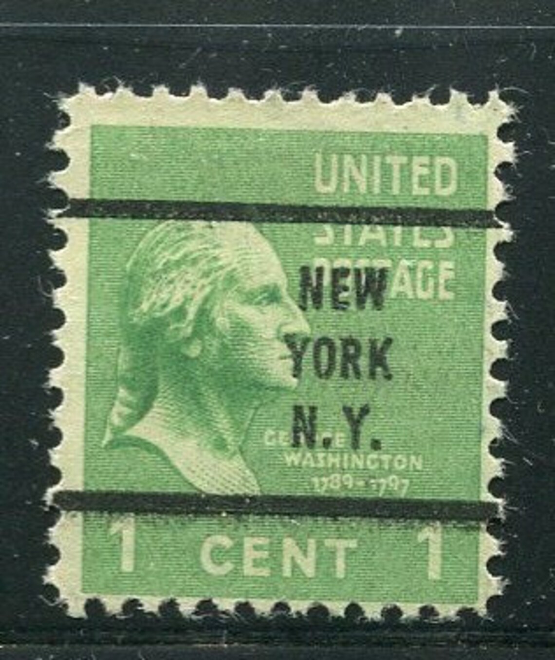 New York Vintage Used Precanceled Stamp/New York City Post Etsy