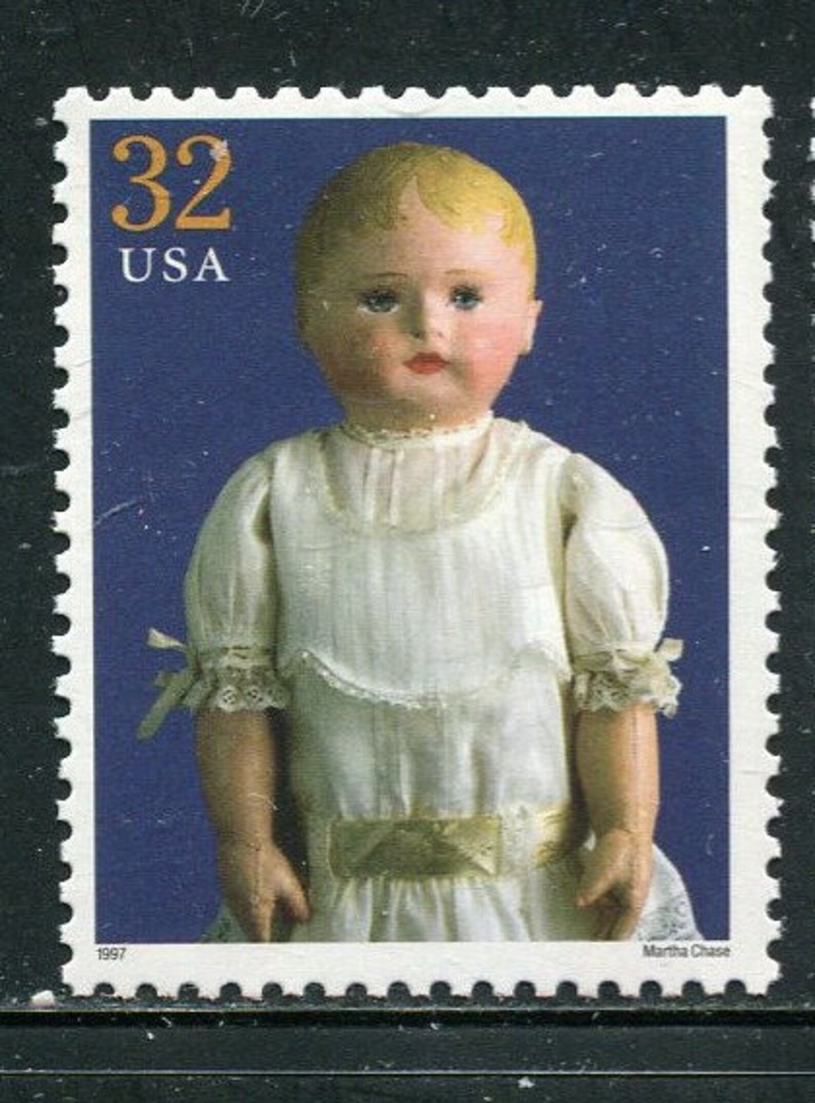 Doll Stamps Unused / 5 Single Unused American Dolls Postage Etsy