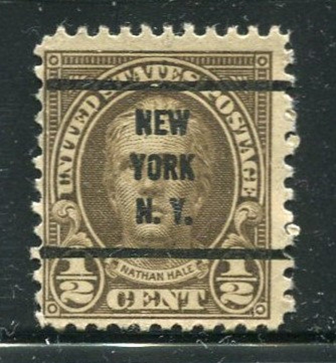 New York Vintage Used Precanceled Stamp/New York City Post Etsy