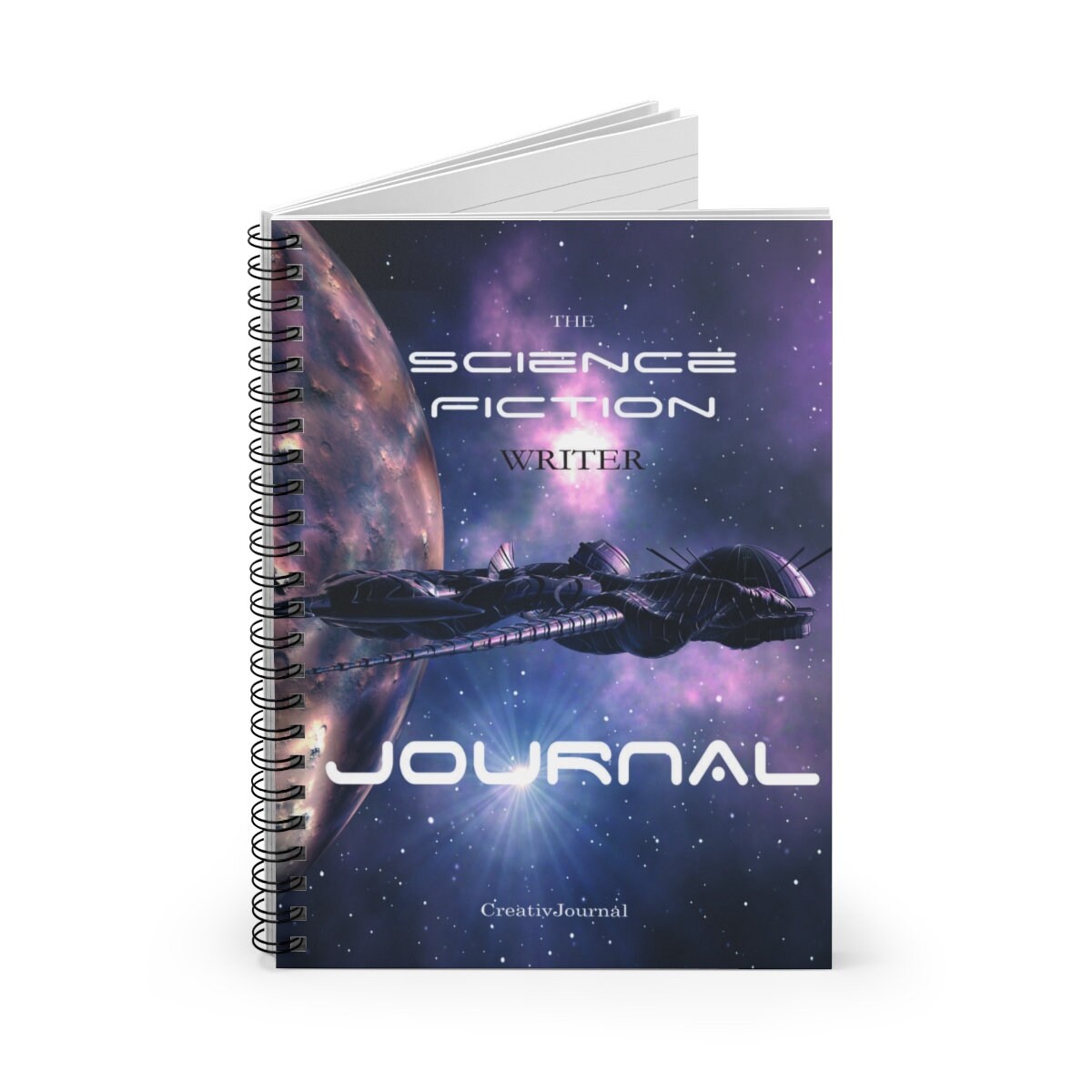 The Science Fiction Writer Journal a blank notebook for scifi Etsy