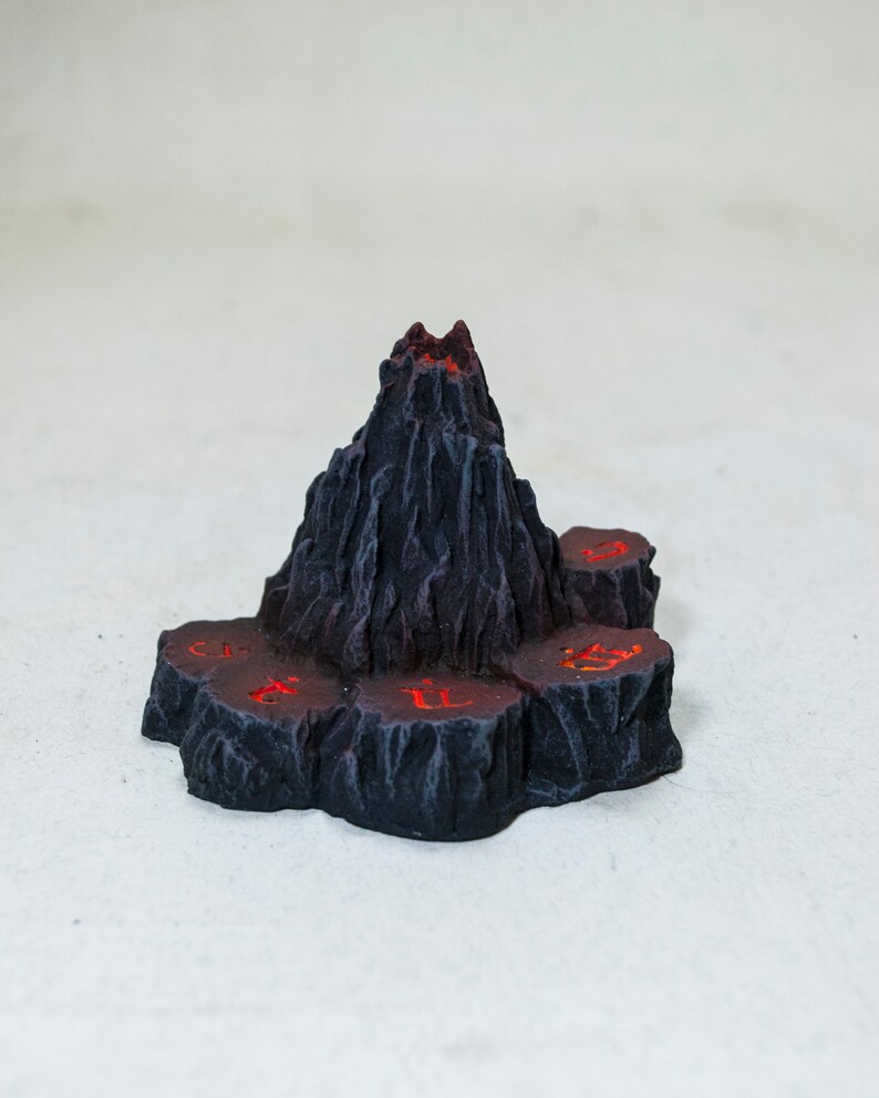 Argonath, Mount Doom and Mountains set for War of the Ring boardgame, resin, PAINTED and READY to PLAY image 9