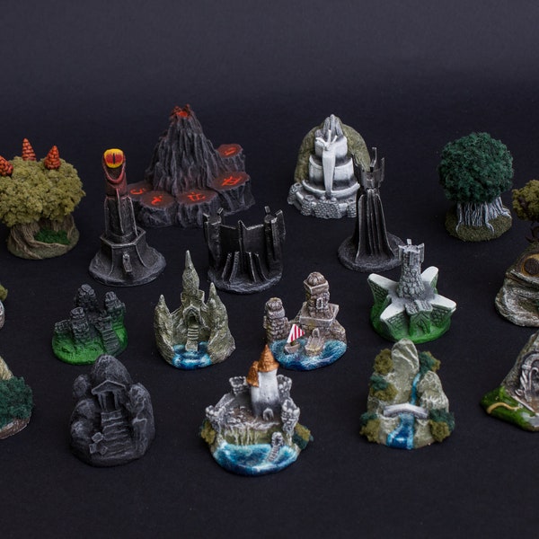 Complete War of the Ring upgrade set, 31 highly detailed and painted resin models!