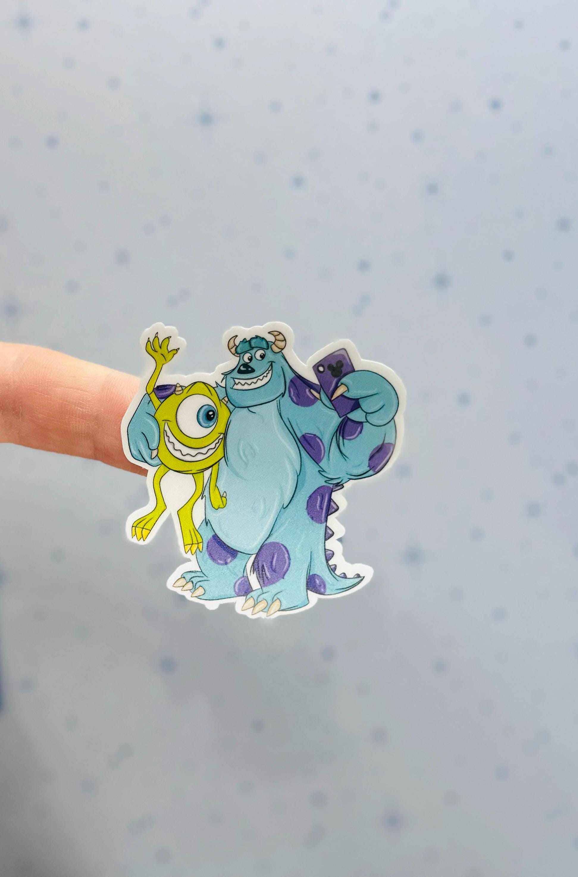 Sully Window Sticker Mike and Sully Sticker/ Monsters Inc. Sticker/laugh Floor/ Disney ...
