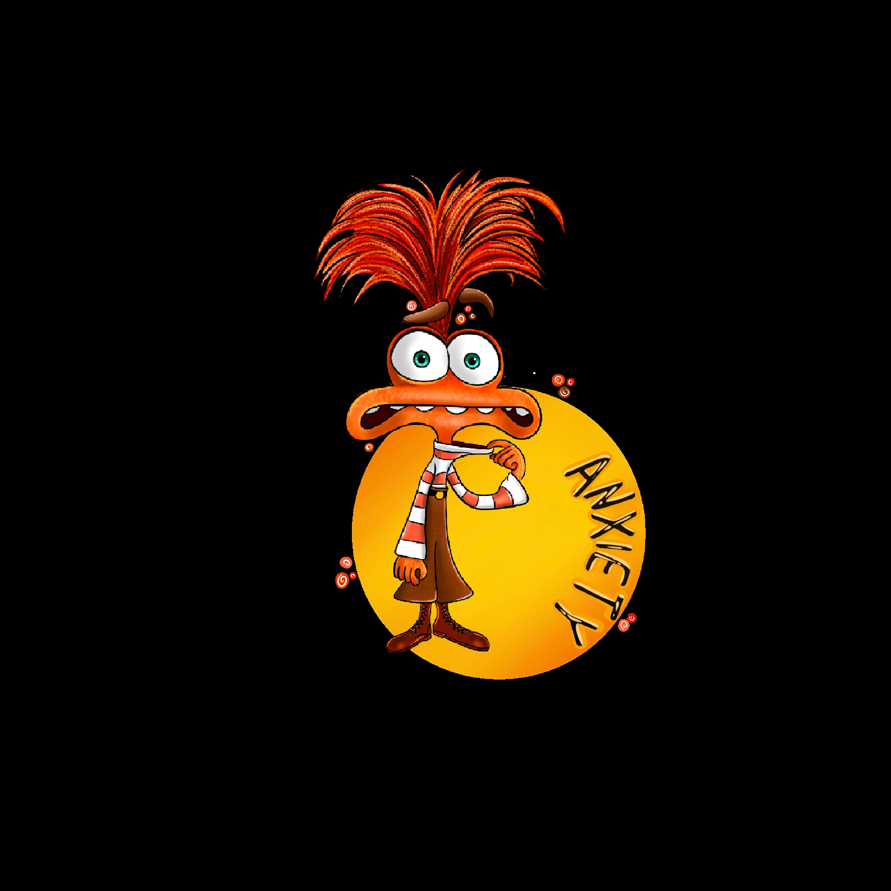 Inside Out Sticker/sadness Sticker Anger Sticker/joy Sticker/ Anxiety ...