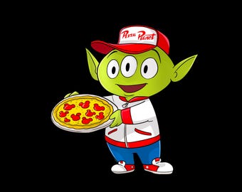 Little green men toy story aliens disney sticker/ pizza planet/ water bottle/ cell phone/ laptop sticker/ journal planner decal/ disneyworld