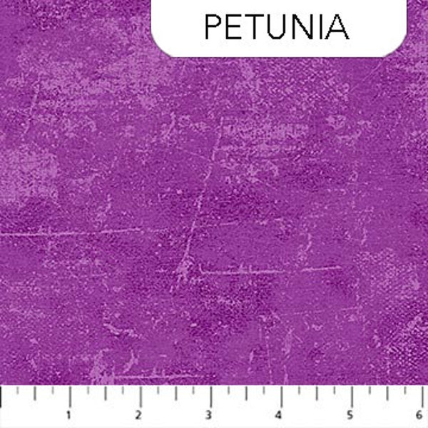 Canvas 9030-83 Petunia by Northcott.  Sold by the Half Yard.