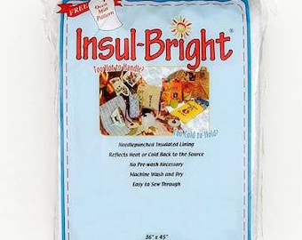 Insul-Bright 6345WN by Warm Company. Specialty Batting. Insulated Material.  Sold as a Package.