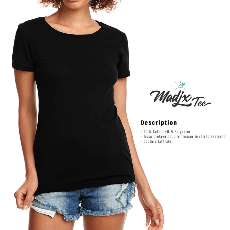 Tshirt Jackalope Black women tshirt with screen print Jackalope jackalope mom shirt bunny tee Gift for her