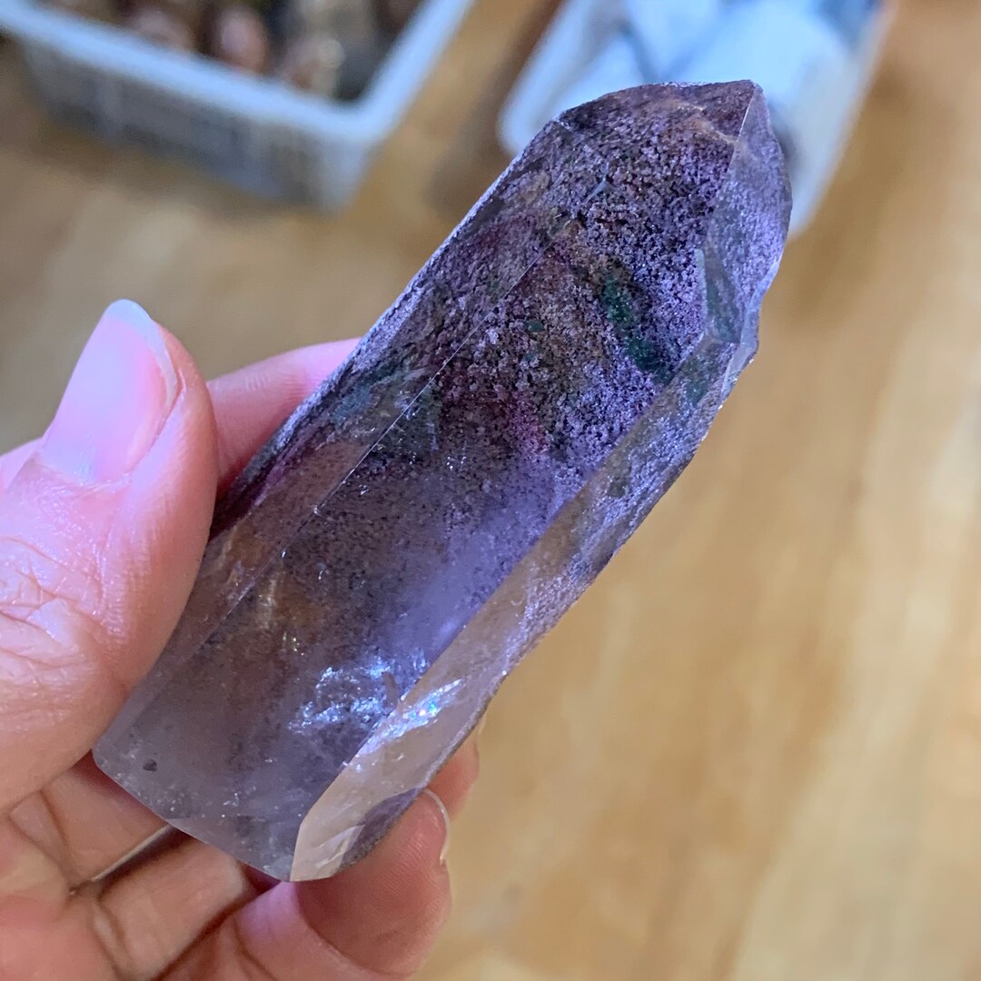 62.2g Red Phantom Quartz Crystal Garden Quartz Crystal Healing Etsy