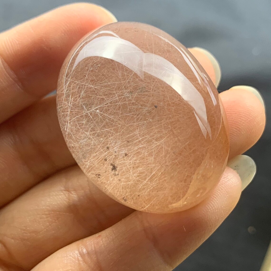 Red Rabbit Hair Quartz Rutilated Quartz Crystal | Etsy