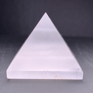 Natural white phantom quartz tower point quartz  pyramid