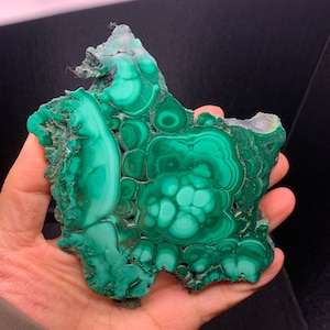 238.7g Natural Malachite Slab specimen #48