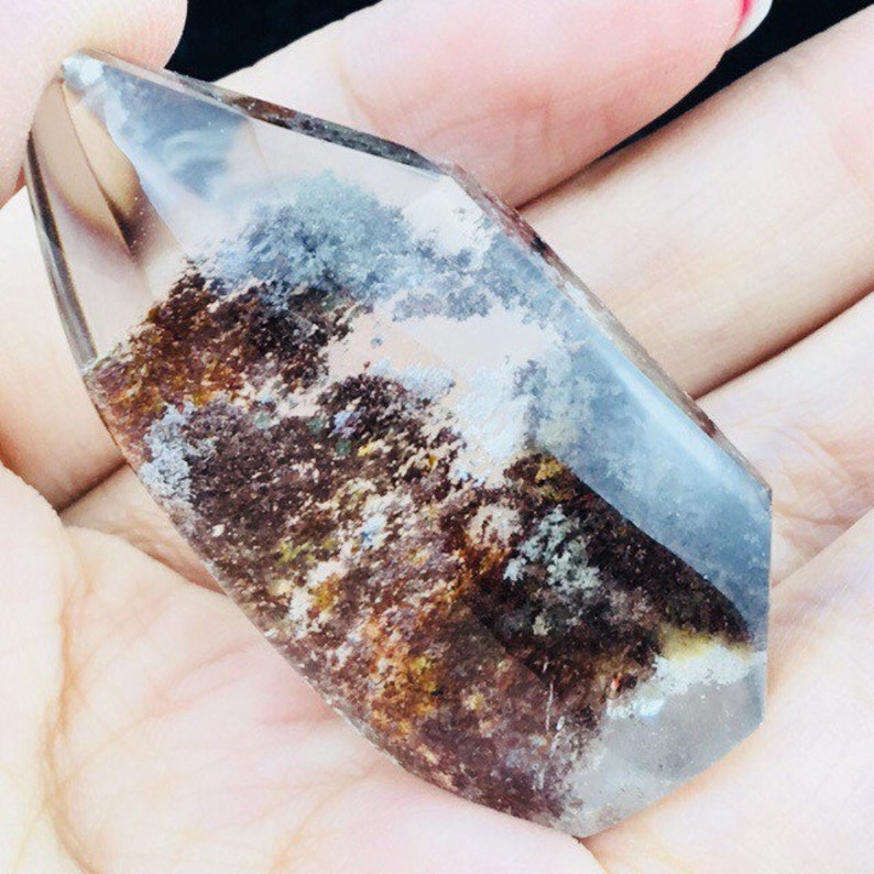 20.6g red phantom quartz crystal garden quartz crystal Etsy