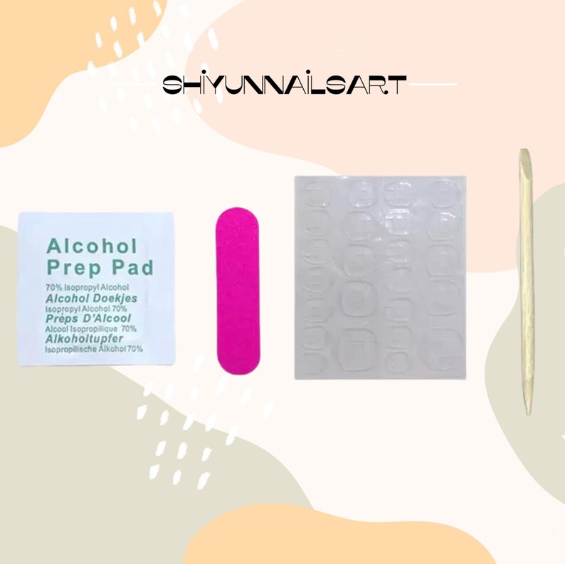 Custom Press on Nails/freehand Sketching Nails/flowers Nails/short