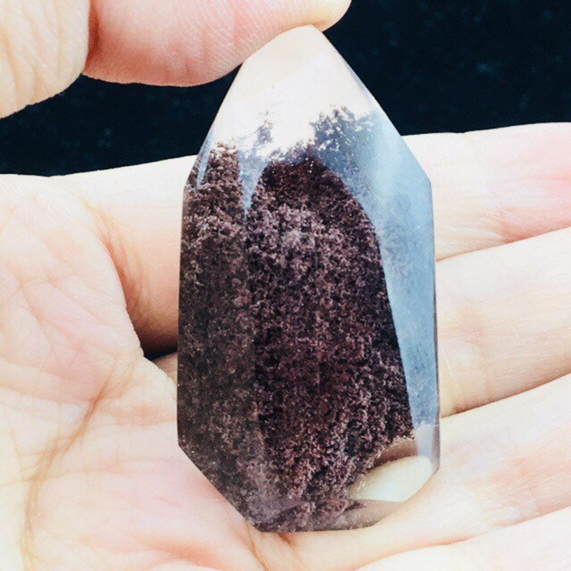 18.5g Red Phantom Quartz Crystal Garden Quartz Crystal Etsy