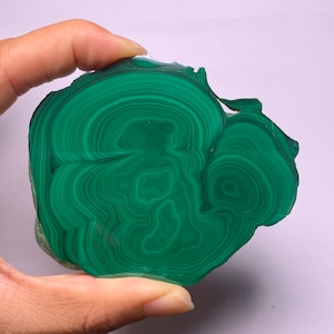 144.6g Natural Malachite Slab specimen #32