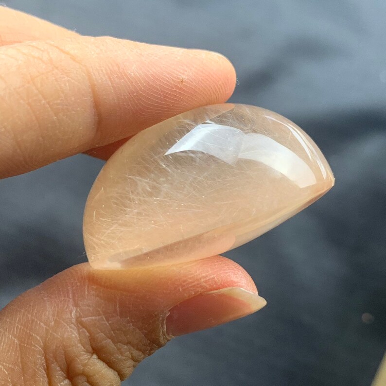 Red rabbit hair quartz rutilated quartz crystal Etsy