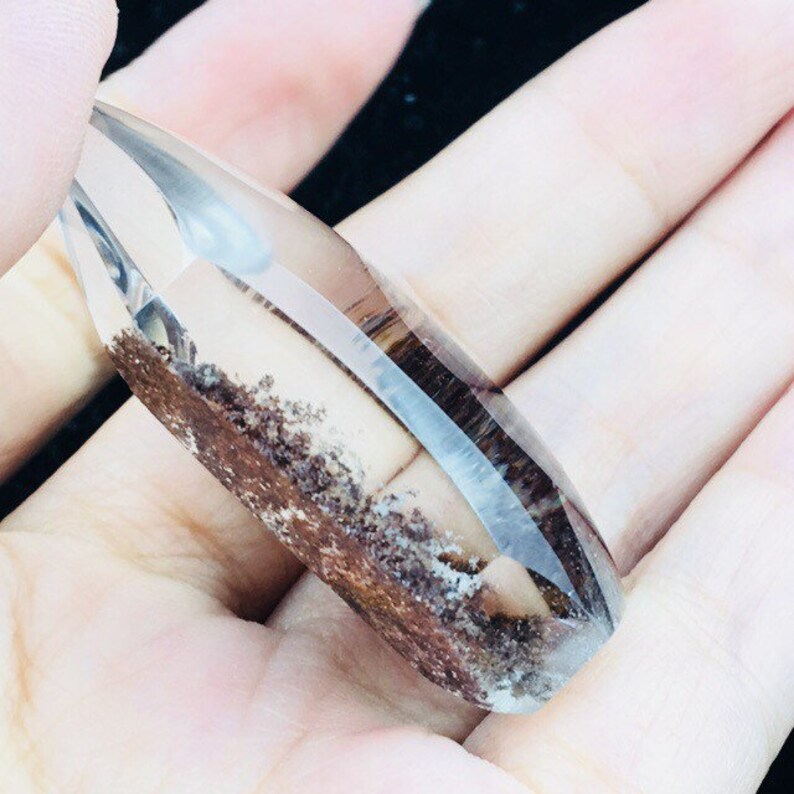 20.6g Red Phantom Quartz Crystal Garden Quartz Crystal Etsy