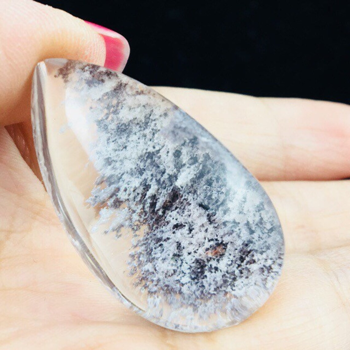 12.5g white phantom quartz garden quartz crystal healing49 Etsy