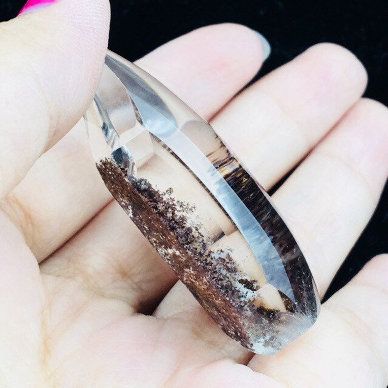 20.6g Red Phantom Quartz Crystal Garden Quartz Crystal Etsy