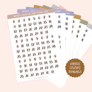 Autocollants numériques, Feuille d’autocollants numériques, Autocollants planificateurs, Autocollants journal, Autocollants Bujo, Autocollants fonctionnels, Autocollants de jour, Kit de planification