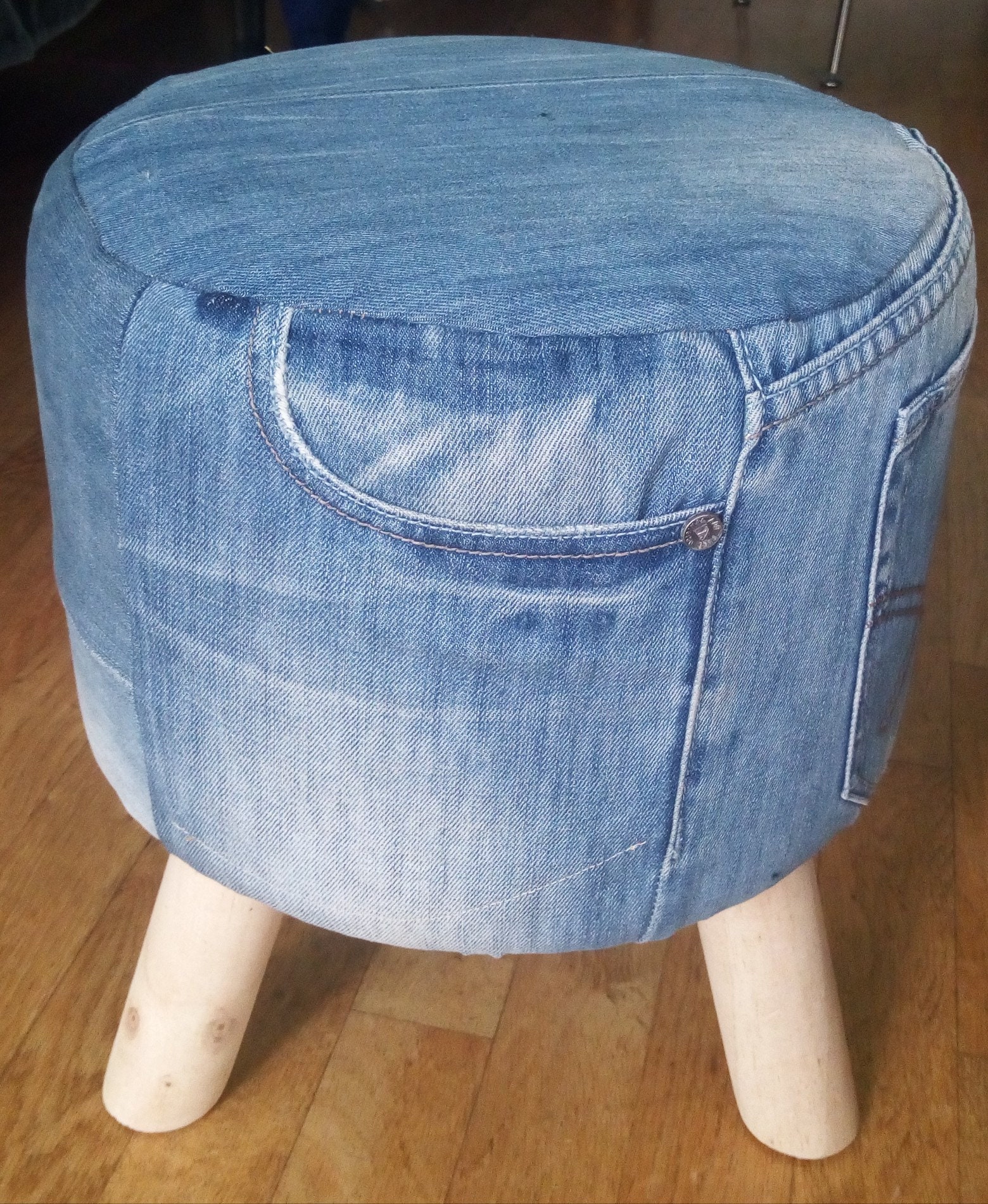 Pouf en Jeans