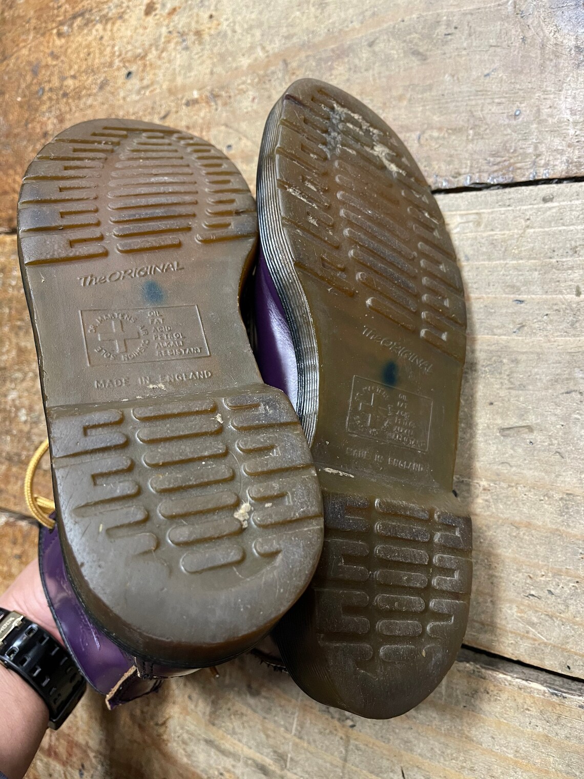 Vintage doc martens made in England Etsy