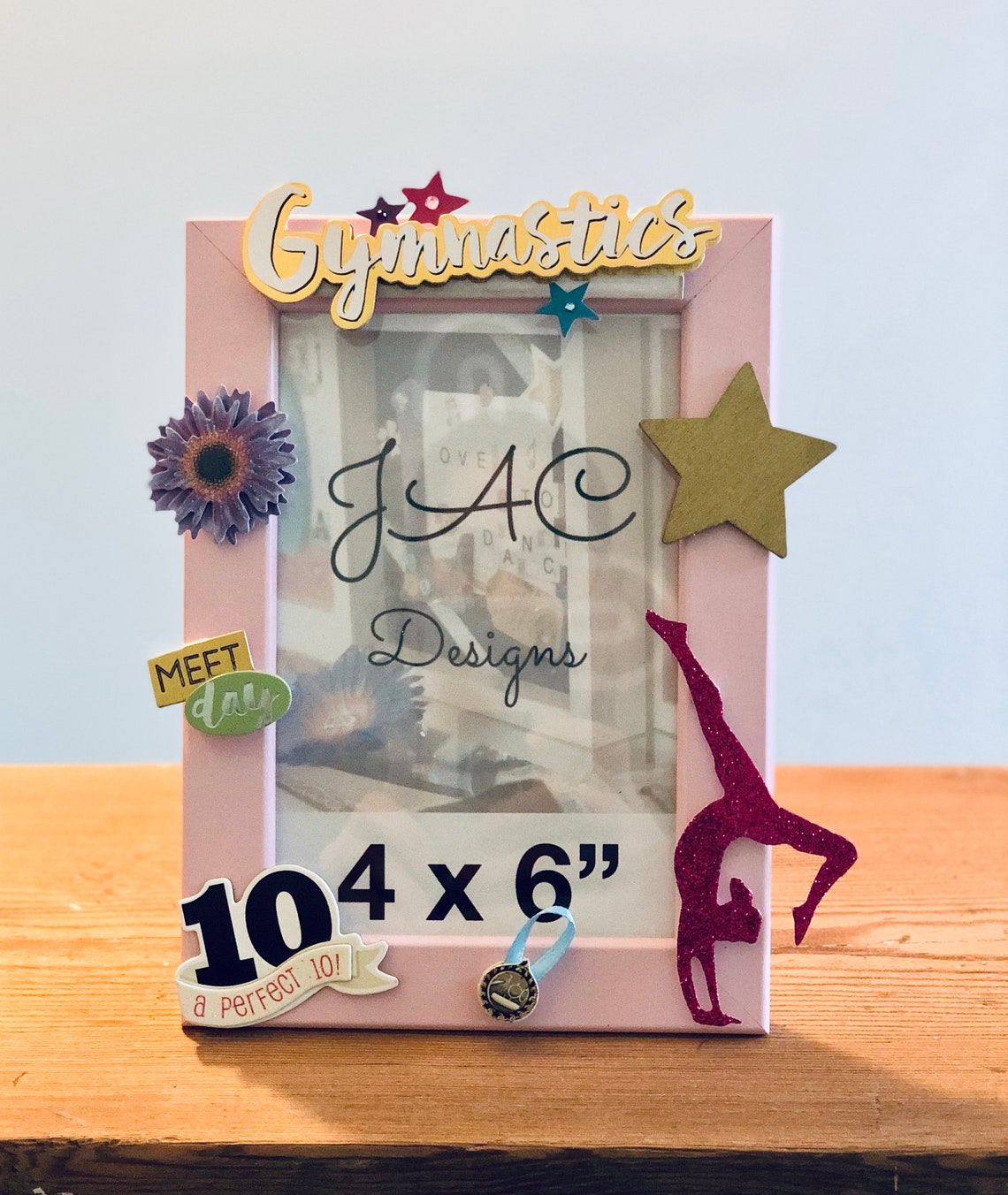 Gymnastics 4x6 Inch Picture Frame Gymnast Gifts Gymnastics | Etsy