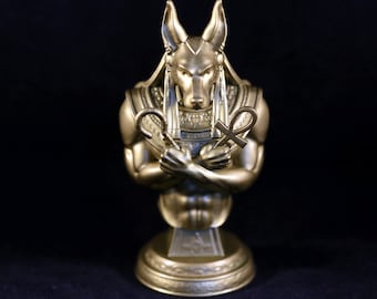 ANUBIS - Egyptian god - Hand Painted Figurine