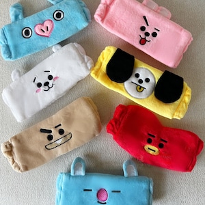 BT21 Headbands BT21 Hairband | BTS Hair Accessories | BT21 Soft Stretchy Headband | RM | Jin | Suga | JHope | Jimin | V | Jungkook