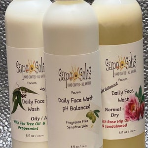 Lavagem facial diária