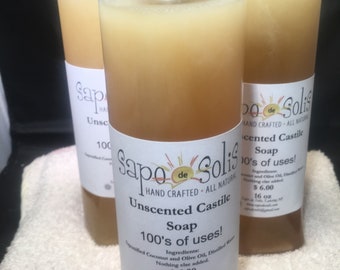 Castile liquid soap