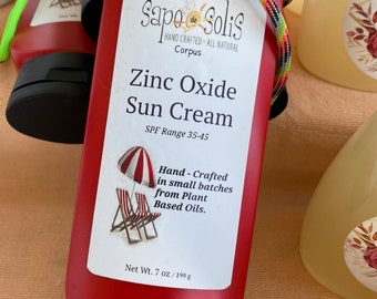 Zinc Oxide Sun Cream