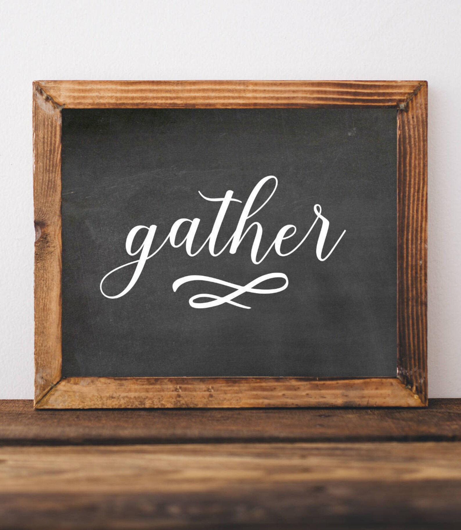 Gather Gather Sign Farmhouse Decor Dining Room Sign Wall Etsy