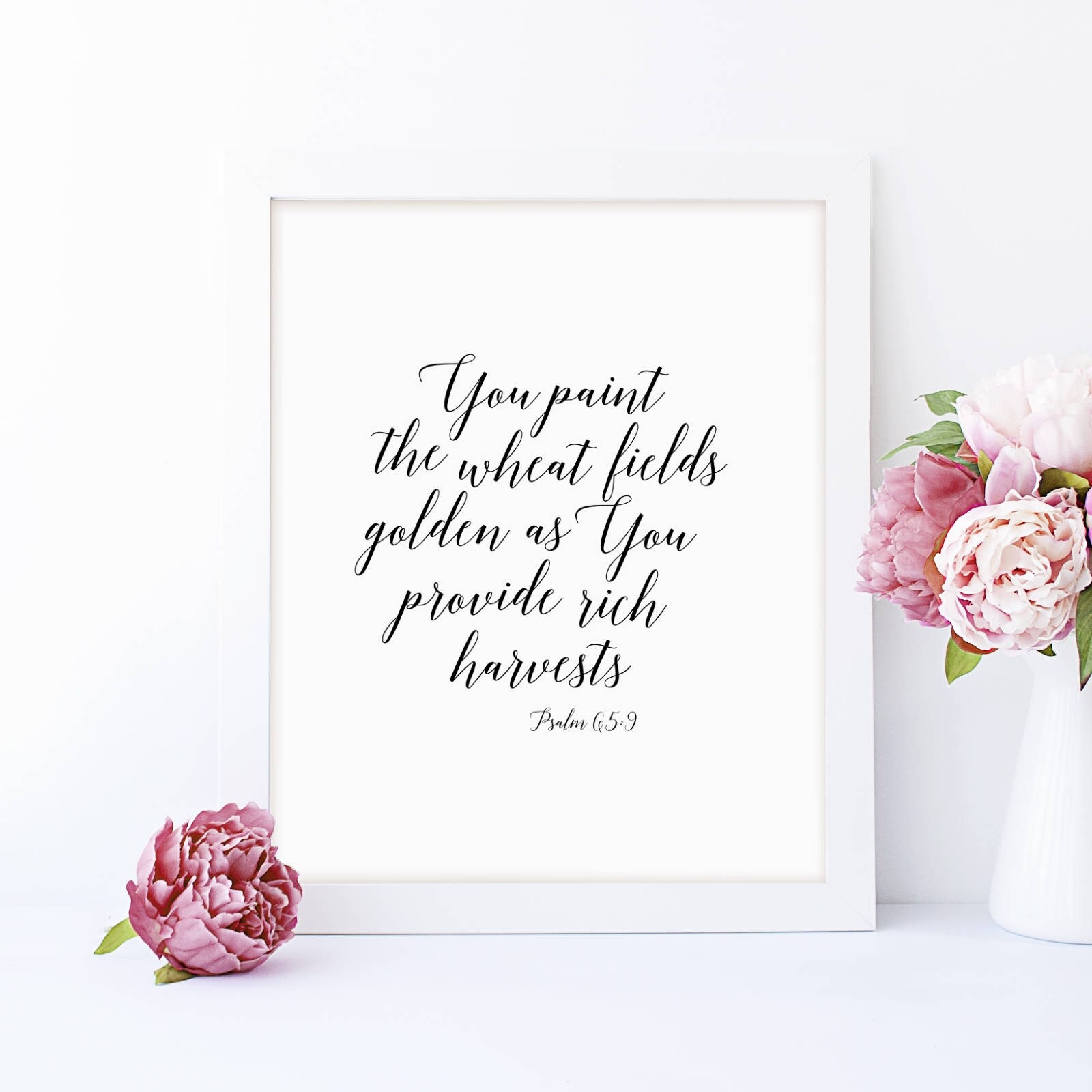 Scripture Wall Art Christian Wall Art Christian Bible Verse | Etsy