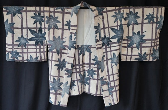 Plush Cozy Boho Shibori Haori, Vintage Silk Japan… - image 2