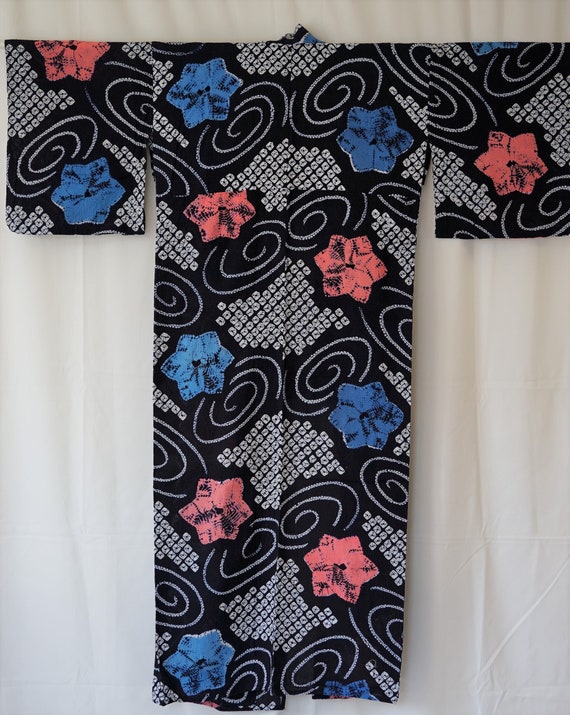 Gorgeous Arimatsu Narumi Shibori Yukata - Japanese