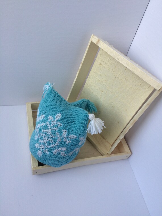 Bonnet Bebe 3 6 Mois Jacquard Flocon Etsy Bonnet Bebe 3 6 Mois Jacquard Flocon Etsy