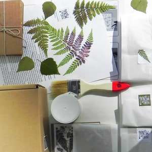 Handmade paper making DIY kit Eco crafting image 1