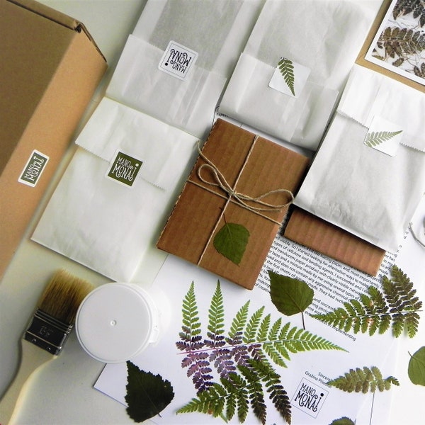 Comment faire votre propre papier avec de vraies plantes, kit de bricolage